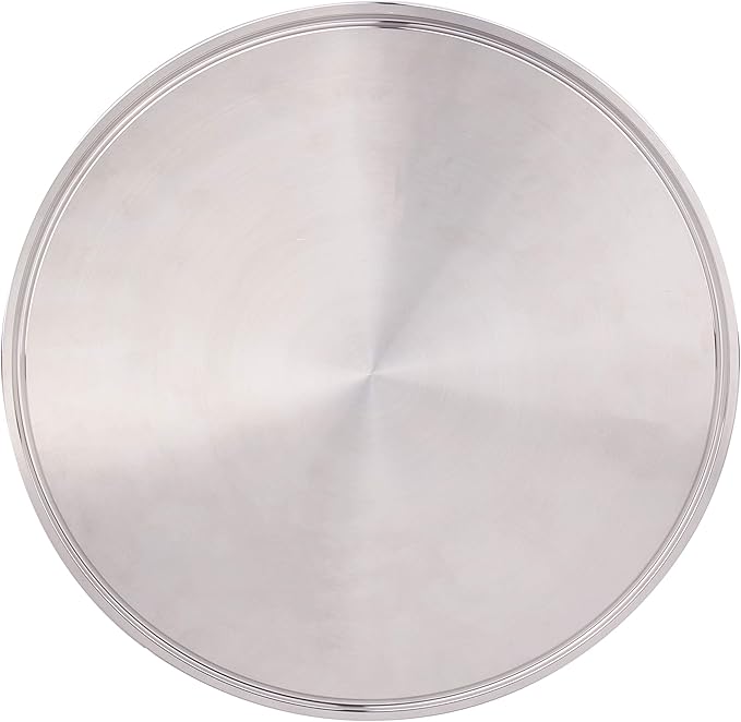 DERNORD Stainless Steel 304 Sanitary Fitting Clamp End Cap fits Tri-Clamp Ferrule Flange (8" Tube OD)