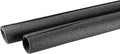 MECCANIXITY Foam Tube Sponge Protective Sleeve Heat Preservation Black Sleeve Polyethylene Pipe 30x40mm(1.2x1.57 Inch) for Pipe Insulation, Pack of 2