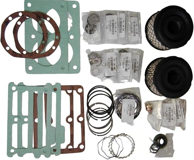 WU101G Air Compressors VALVE SET TUNE UP KIT W/VALVE ASSEMBLIES - for JENNY Air Compressors Blowers Hydraulics, Pneumatics, Pumps Plumbing 610-1299 - gasket kit replacement