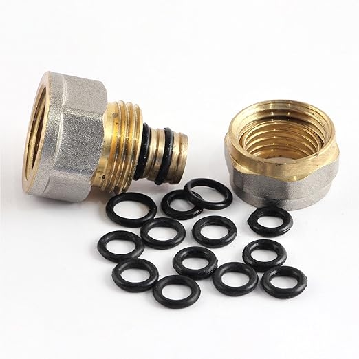 10-Pcak Nitrile Rubber O-Rings, 34mm ID, 38mm OD, 2mm Width, Metric Sealing Washer Gasket for Automotive Machine Plumbing/Faucet/Air or Gas Connections, Resists Oil and Heat