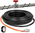 Pipe Heating Cable 6FT (3FT-200FT) for Metal & Plastic Water Pipes - Freeze Protection up to -40°F, 5W/FT 120V Heat Tape to Keep Water Flowing