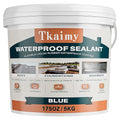Waterproof Sealant 175 oz, Blue, Stop Leaks, Polyurethane Waterproof Coating for Gutters, RV, Campers, Roof Repair, Skylights, Pools, and More, Indoor & Outdoor Water Proof Sealant Coating