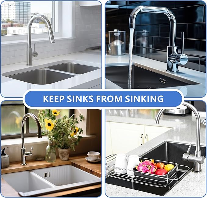 2Pcs Undermount Sink Brackets Sink Repair Kit Adjustable Undermount Sink Support, Undermount Sink Mounting Brackets for Narrow Cabinet