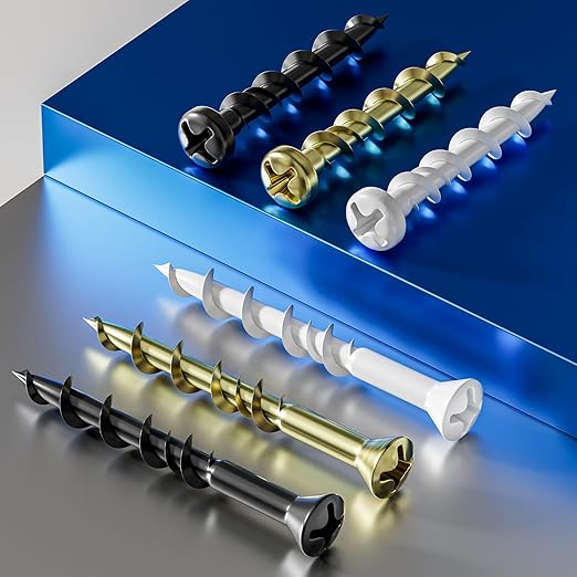 (75 pcs) Pan Head and Flat Head Drywall Anchors Kit with Anti Rust Coating, Bolt Anchor Set, Duty Hollow Wall Anchors