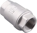 1 Inch Vertical Check Valve SUS304 Spring Loaded Check Valve in-line Low Cracking Pressure CF8M WOG 1000…