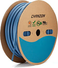 Chanzon 3:1 Ratio - 80ft Roll - Heat Shrink Tubing 5/16" (7.9mm) - Marine Grade Waterproof Adhesive Lined - (25M Total Length) Blue Polyolefin Sleeving Wrap Shrinking 3 to 1 Ratio 1pcs