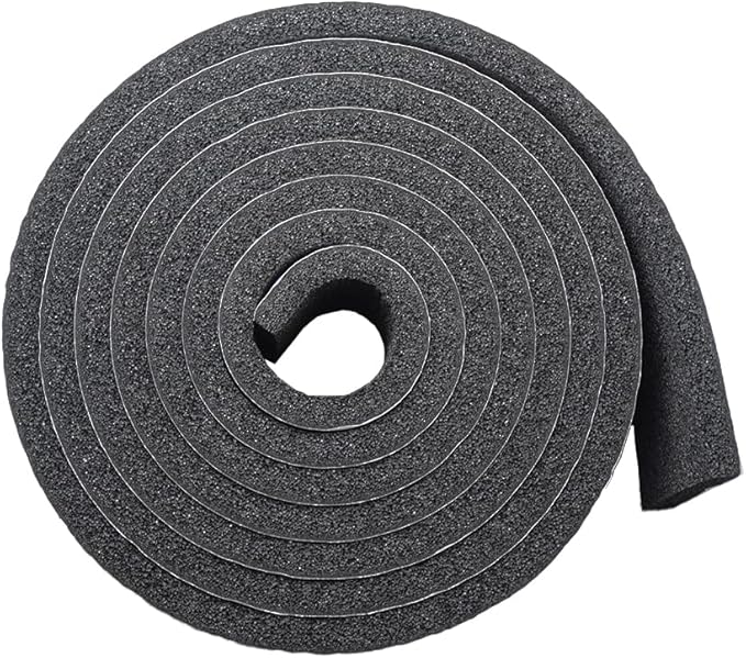 DOBTIM Pipe Insulation Foam Wrap Tape, Self Adhesive with High Resilience for Pipe Insulation Wrap 13 Ft x 3 Inch Wide x 1/2 Inch Thick