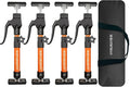 HOLOTHURIAN Cabinet Jack Support Pole, 15.8" - 23.6 inches Third Hand Tools Adjustable Support Pole, 3rd Hand Support System for Upper Cabinet Installation, 200 LB Capacity, 4-Pack