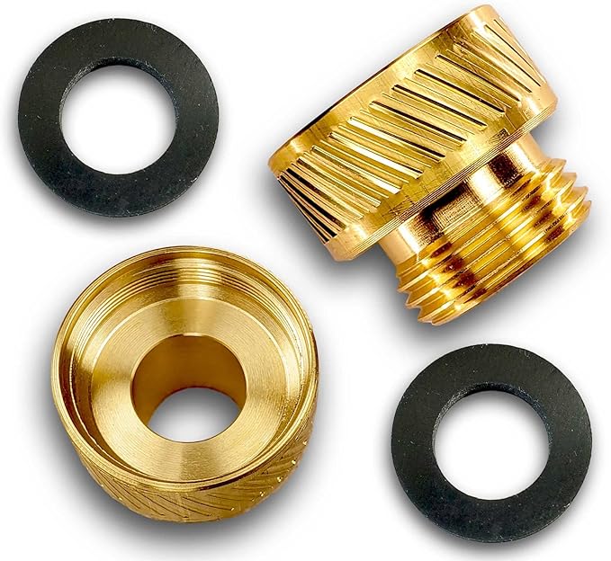 ~2-Pack:SPGTM-5 Vacuum Breaker Adapter~ for New Arrowhead ABP 59BFP Adapters & 255BFP or 355BFP Anti-Siphon Hose Bibs to Make a Straight Through Connection for Your Garden Hose or Timer