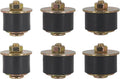 3 Sizes (6pcs) Rubber Expansion Plug, Fit Hole Size: 1-1/8"~1-1/2" (28mm~38mm) Automotive Rubber Freeze Plug