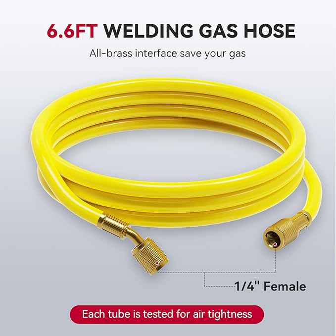 ARCCAPTAIN Nitrogen Regulator with 6.6FT Hose, 0-600 PSI Delivery Pressure, 1/4'' Male Flare Outlet Connection and CGA580 Inlet Connection Gauges