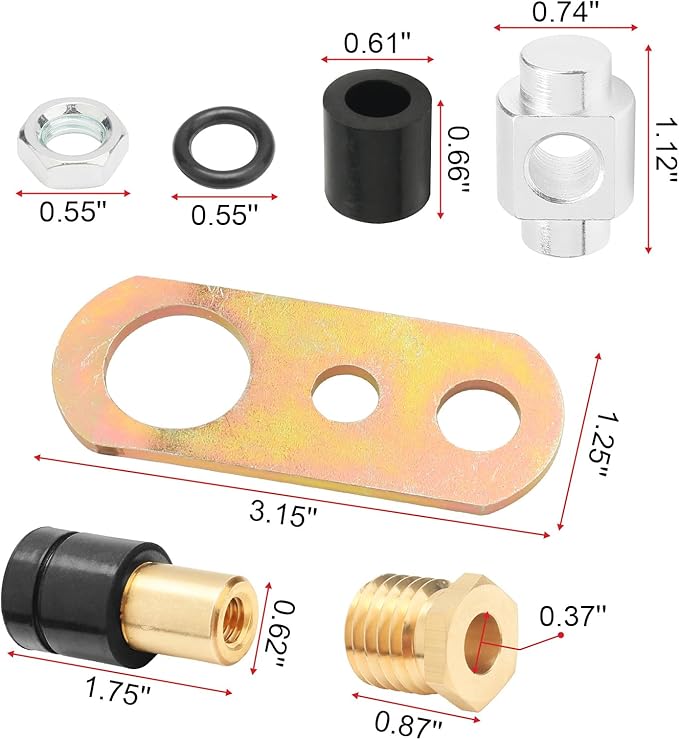 C-1000 Hydrant Part Kit for Merrill Yard Hydrant Repair Kit Head Assembly Series Water Hydrant Faucet Repair Kit