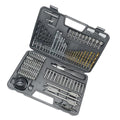 Metal Drill Bit Set for Steel,Tool Kit with Carry Case - Drilling Twist Drill Bits for Ceramic,for Repair Woodworking Metalworking Masonry Carpentry Home Improvement Construction Assembly