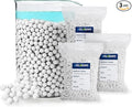 Condensate Neutralizer 9.9 lbs, 3-Packs, Acidic Condensate Neutralizer Pellets, 7-8mm Pellets for Water Heater Media Filter(3 Packs)