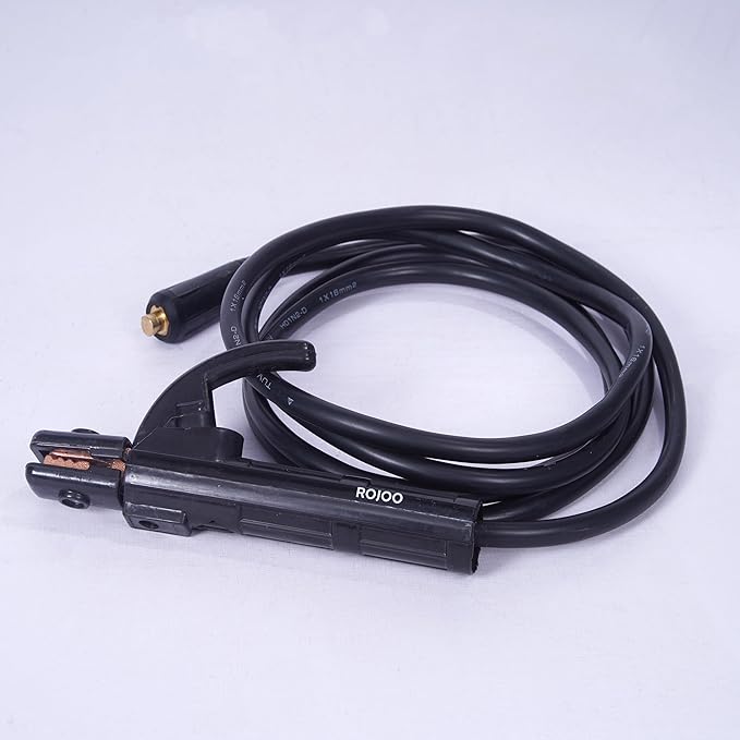 200A Welding Electrode Holder with 3m Cable Assembled Welder Ground Earth Clamp for ARC ZX7 MMA (holder+calbe)