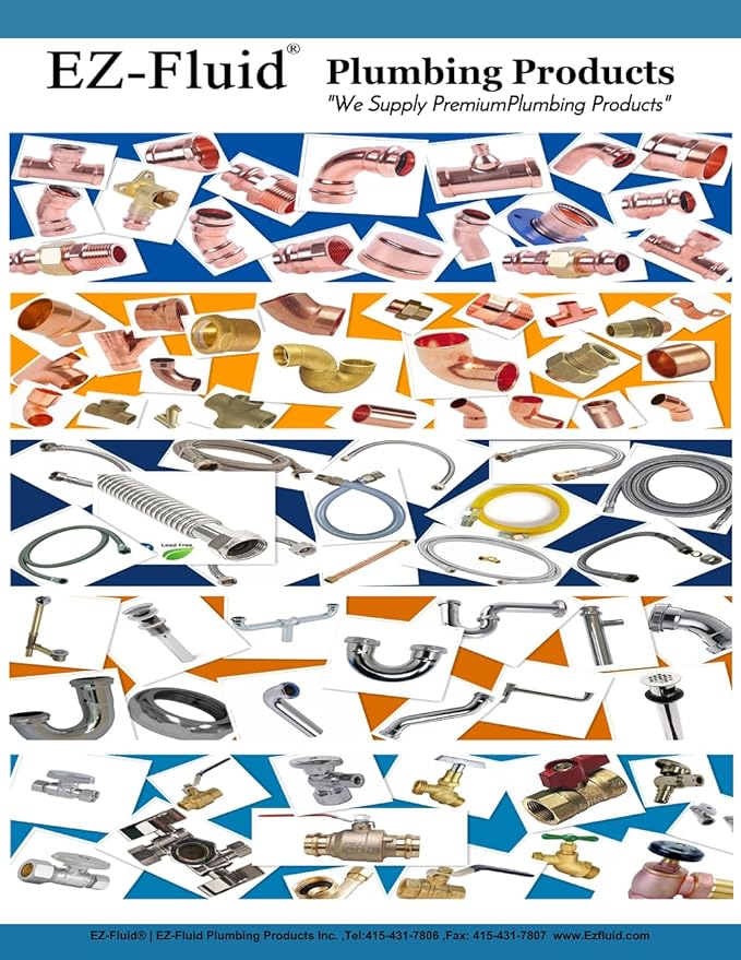 100Pcs Heavy Duty Angle Stop Valve,1/4 Turn Water Shut Off Valves 1/2" Nominal (5/8"OD) Compression x 3/8"OD Outlet,Metal Handle Shut-off Valve Water Pipes,For Sink,Toilet,Faucet Valve(EZAC58)