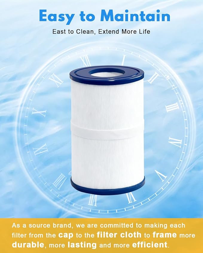 PDM30 Spa Filter Replacement Oval Hot Tub Filter Cartridge 30 Sq. Ft. (1 Pack) for 461269 FC-9940 FC9940M 730L 730S