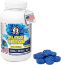 HVAC GUYS – Flow Treat Tabs - 200 Tablets | AC Drain Line Cleaner | Prevents Odors, Keeps HVAC Drain Pan Clean, Prevents Overflow | One Tablet Lasts up to 4 Weeks