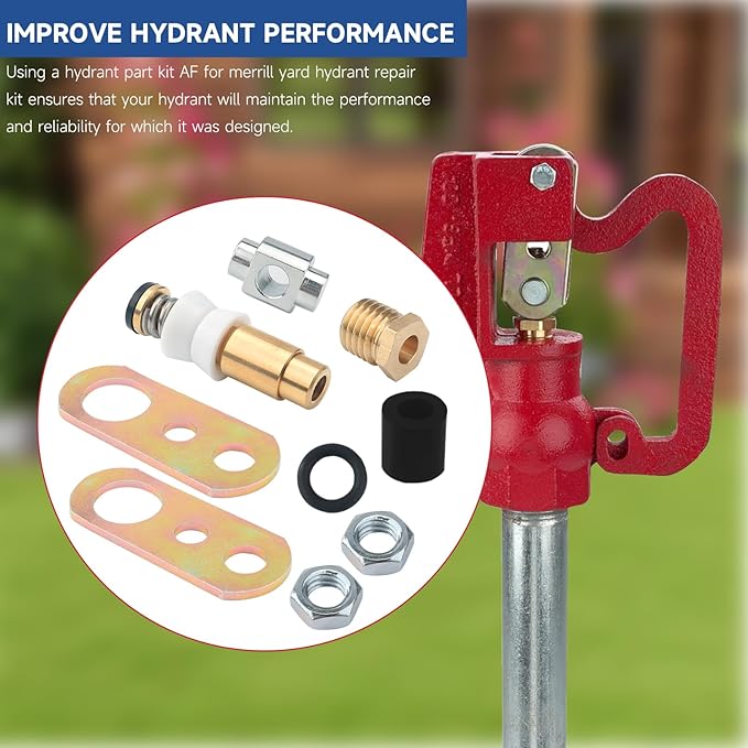 Hydrant Repair Kit for Merrill Pkaf Any Flow Hydrant, Hydrants Rebuild Kit Head Assembly Series Water Hydrant Faucet Repair Kit