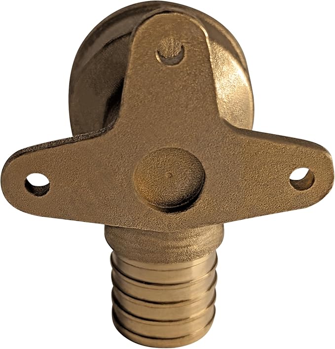 XFITTING 1 Inch Pex x 1 Inch Female NPT Drop Ear Elbow, 2 Pieces