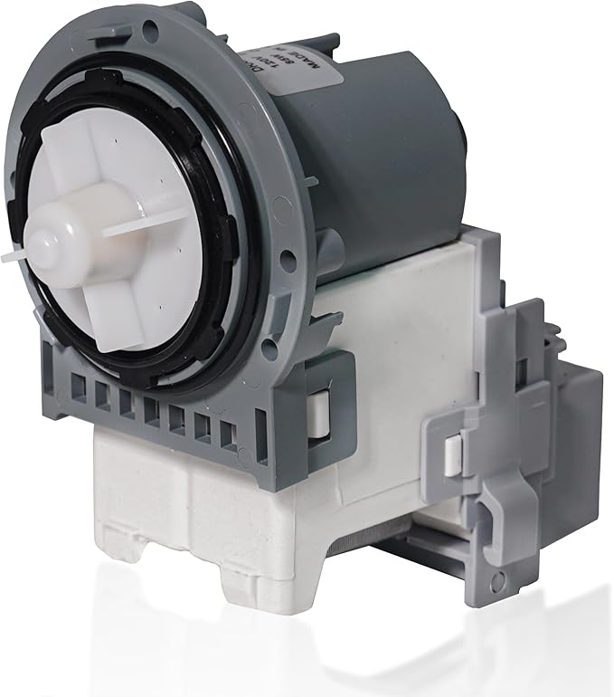 【2025 Upgraded】 Washer Drain Pump Motor For Samsung WF42H5200AP/A2 WF42H5200AW/A2 WF42H5000AW/A2 WF42H5400AF/A2 WF42H5500AF/A2 WF42H5600AP/A2 WV60M9900AV/A5, WA40J3000AW/AA, WA45H7000AW/A2