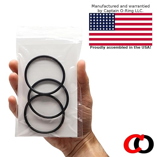 Captain O-Ring – Replacement 273062 / SP1495Z1 Union O-Rings for Pentair, Hayward, Waterway and More (3 Pack)