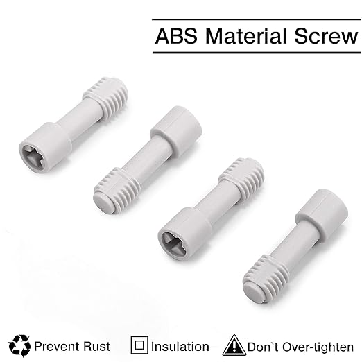 QILIPSU Outdoor Junction Box IP67 Waterproof Project Box ABS Plastic Weatherproof Electrical Enclosure Gray Cover (7.9"x5.9"x5.1")