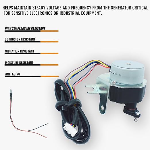 Stepper Motor Assembly Compatible with GENERACB Guardian GTH990 992 999 HSB Generator Replace OE 0G6453 0G6454