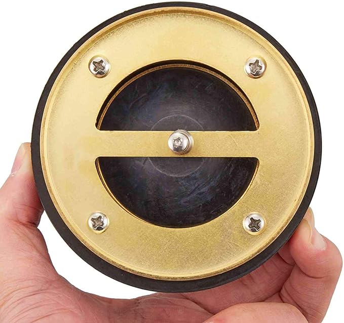 Internal Backwater Valve,4-F 4" Float Model Flood-Guard for 4-inch Flood Drains,Drain Backflow Preventer for Sewer Flood Protection