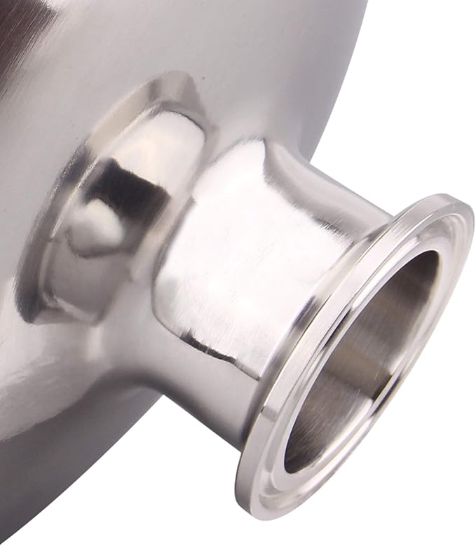 DERNORD Tri Clamp Bowl Reducer Sanitary Fitting Stainless Steel 304 (Tri Clamp Size: 6 inch x 1.5 inch)