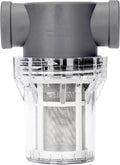 3/4'' Female NPT in-Line Strainer - Garden Hose Filter for High Pressure Washer, Sediment Filter with 60 Mesh Stainless Steel Screen (3/4'' 60 Mesh)