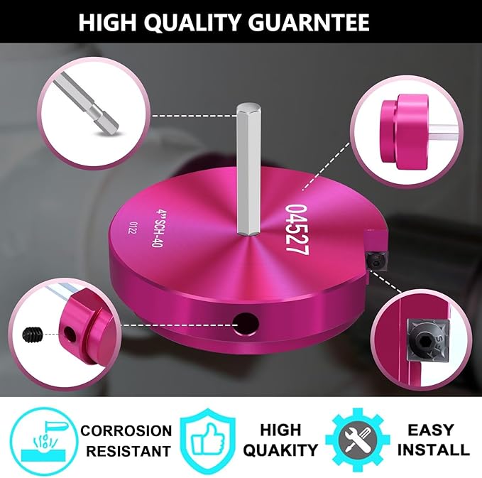 PVC Pipe Reamer for 4 Inch I.D. SCH.40 PVC Pipes, Fitting Saver with 3/8-Inch Hex Shaft,Socket Saver Plastic Pipe Fitting Reamer Tool for Plumbing Sch.40 Socket Hub Coupling Removing