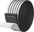 Storystore Foam Insulation Tape Self Adhesive, 1/2In x 1/4In x99Ft Weather Stripping for Doors and Windows, Sound Proof Soundproofing Door Seal, Weatherstrip, Air Conditioning Seal Strip