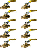 XFITTING 3/4 inch Pex Ball Valve, Full Port, Brass, 1 Piece