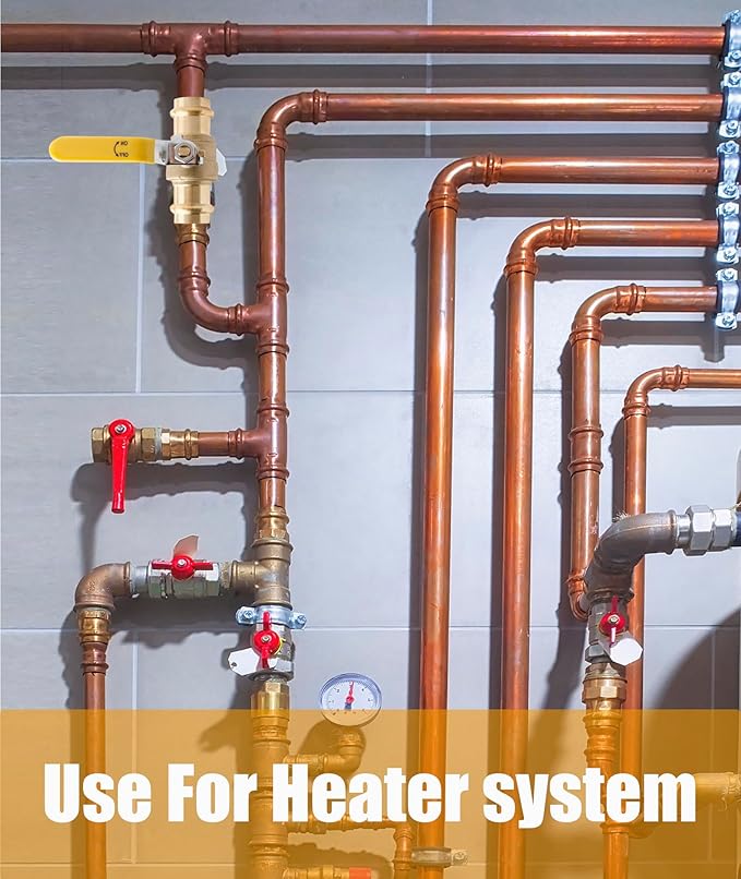 WHK 3/4" Copper Propress x 3/4" Pro Press Coupling Adater Fittings 8 Packs with 90 Degree Elbow 4 Packs use for Connect From Cooper to Cooper Pipe(Lead-Free,No Stop)