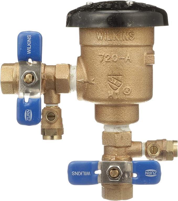 Zurn Wilkins 12-720A 1/2" 720A Pressure Vacuum Breaker Assembly