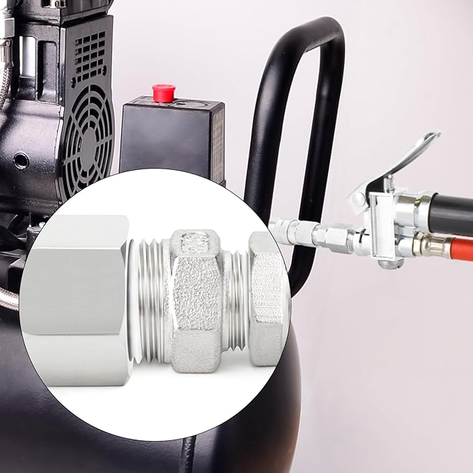 TAISHER 5PCS 304 Stainless Steel Pipe Fitting, New Reducer Adapter, 1/2" NPT Male x 3/4" NPT Female, Reducing Pipe Adapter Fitting