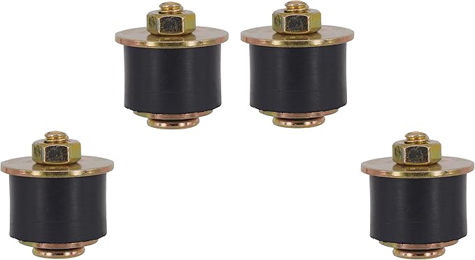 4 Pack Rubber Expansion Plug 1-1/8 inch to 1-1/4 inch 28mm -31mm Rubber Freeze Plug