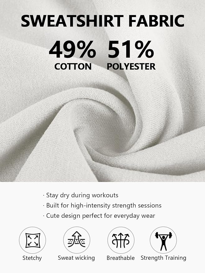Workout Tank Tops Woman Crew Neck Athletic Tops Cotton Sweatshirt Loose Fit Muscle Tanks Runnning Gym Sports Shirt