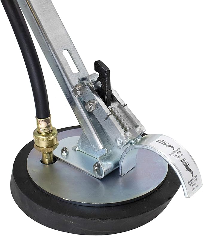 TTMP-8WF Test Tee Mechanical Test Plug with Water Fill Feature and New Patented Adjustable Leg, 8 Inch