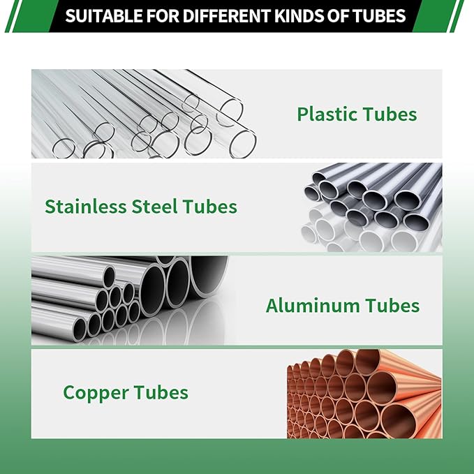 325pcs Brass Compression Sleeves Ferrules Fittings Assortment Kit, 3/4" 5/8" 1/2" 3/8" 5/16" 1/4" 3/16" 1/8" 8 Sizes Air Hose Ferrules Kit of Air Water Fuel Oil Gas Tube Lines