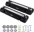 Floor Mounting Base Kit Mini Split Air Conditioning Systems, Heavy-Duty Condenser Pad for AC Condensers Heat Pump System, Rubber Anti-Vibration Pads Outside 3000lbs 36000-79000BTU