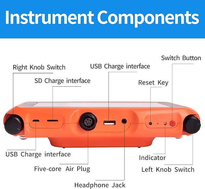 Plumbing Repair Tools Water Supply Pipes Leak Location Equipment Water Leak Detector L3000