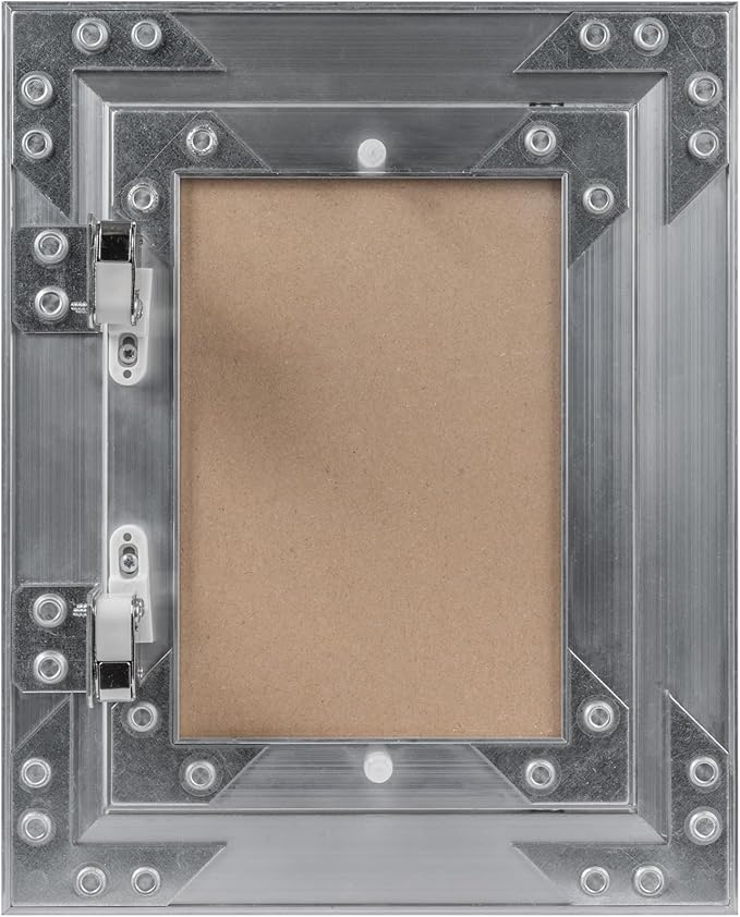 Vent Systems 6" x 8" Inch Access Panel - Drywall, Wall, Electrical, Plumbing Cover Plate - Ceiling, Wall Mount Drywall Access Panel - Metal Crawl Space Door for Home, Garage, Basement, Attic