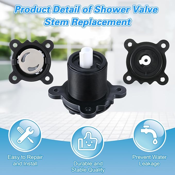 Dreyoo Valve Stem Assembly Only Compatible with 971-2500, Shower Cartridge Sub Assembly Compatible with Pfister 0X8/JX8/VB8/JV8 Deep Casting Valves, for Single Handle Tub and Shower Faucets