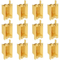 Inlight Single Gang Electrical Outlet Box, 14 Cubic Inch Junction Box, Old Work Box, UL Listed, 12-Pack, IN-0501-4-12