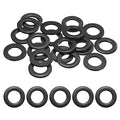 20-Pack M12 Flat Washers, Metric 24mm OD 2.5mm Thick 304 Stainless Steel Washers for Bolts Screws Nuts for Automotive/Machinery/Furniture, Flat Metal Washers [Black Galvanized]