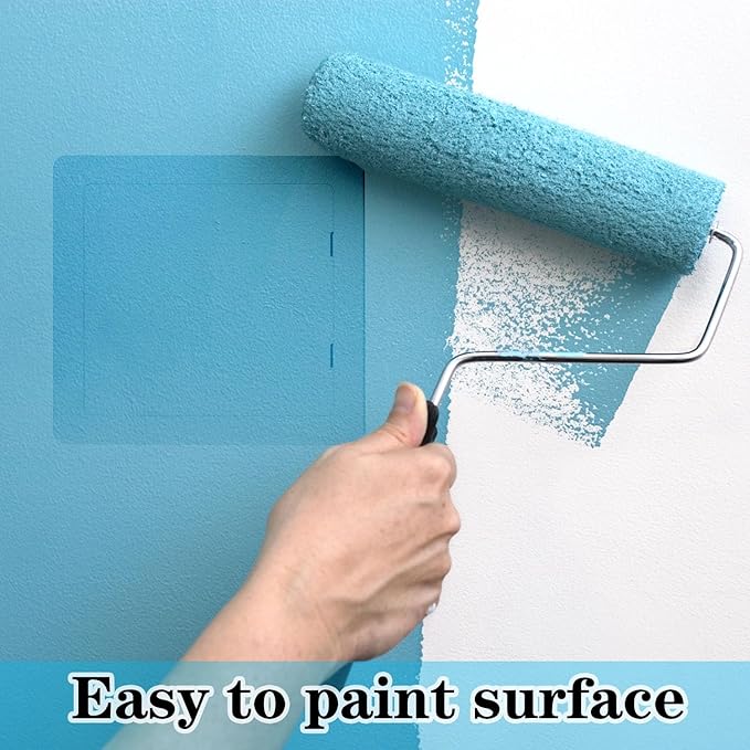 FORLAND Plumbing Access Panel for Drywall Ceiling White 10 x 10 inch Plastic Access Door Removable Hinged Wall Access Panel Reinforced Hinged Panel