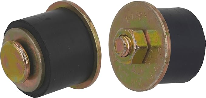 6 Pack Rubber Expansion Plug 1-1/8 inch to 1-1/4 inch 28mm -31mm Rubber Freeze Plug