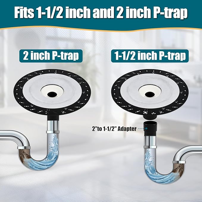Freestanding Bathtub Drain Kits Installation, Freestanding Tub Drain Rough-in Kit for Free Standing Bathtub, with Brass Tail Pipe and ABS Plastic Pipe